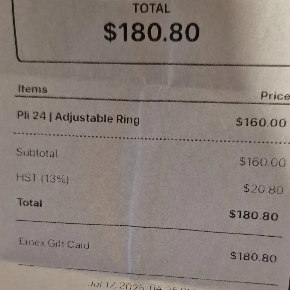 STERLING SILVER Adjustable RING with Copper Accent on front.. - Picture 4 of 8